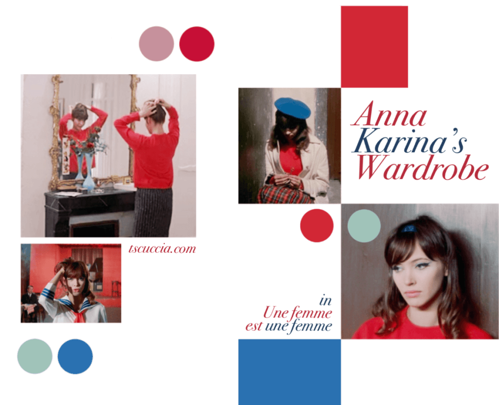 Anna Karina's Wardobe in Une femme est une femme (1961)